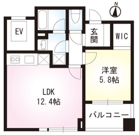 Park AYASE 間取り図