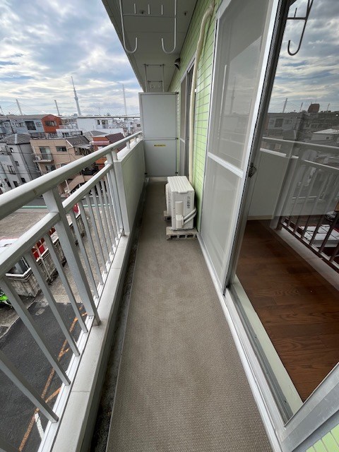 サンドリーム25 ベランダ