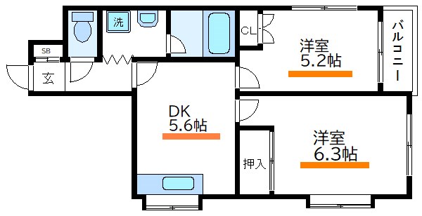 第二宝マンション 間取り