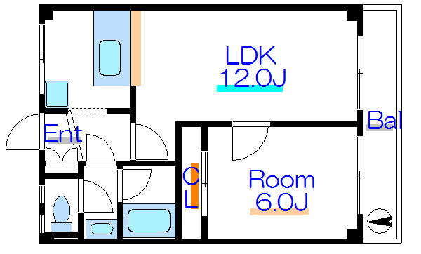 オオギセントラルプラザ   間取り