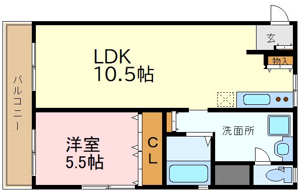 オオギマンション  間取り
