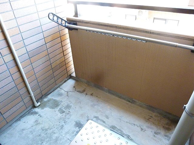 文京ツインタワー ベランダ