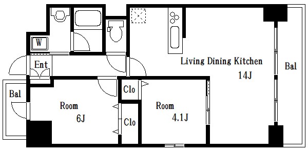 プリマヴェーラ  間取り図