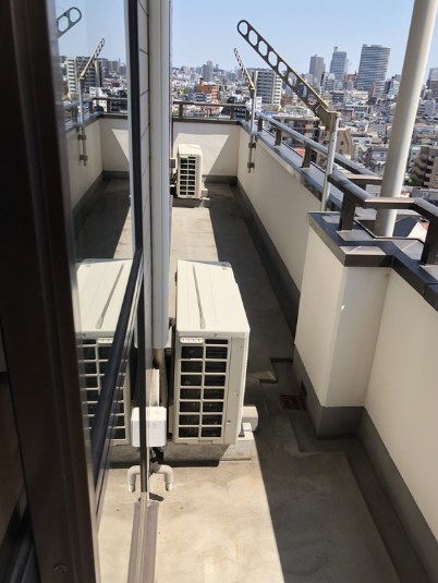 岩沢第一ビル ベランダ
