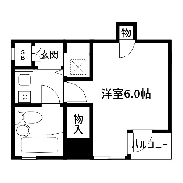 光井グランドハイツ 間取り図