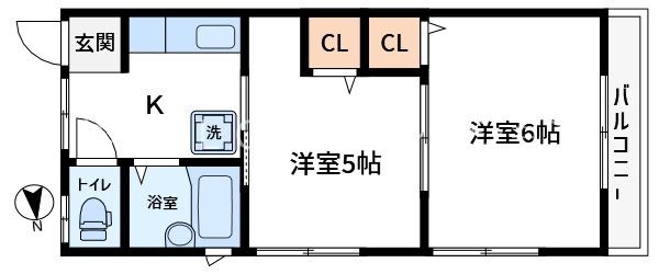 サニーハイツ  間取り