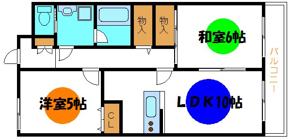 バルーム 間取り図