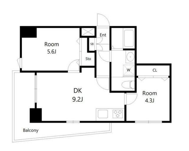 エールハイツ町屋 間取り