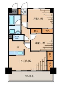 フォーレスト北綾瀬Ⅰ 間取り図