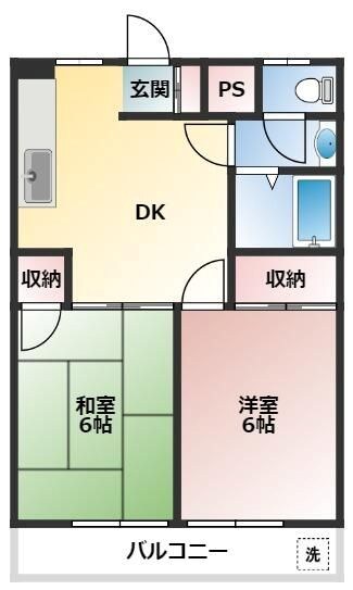 ワタナベハイツ 間取り