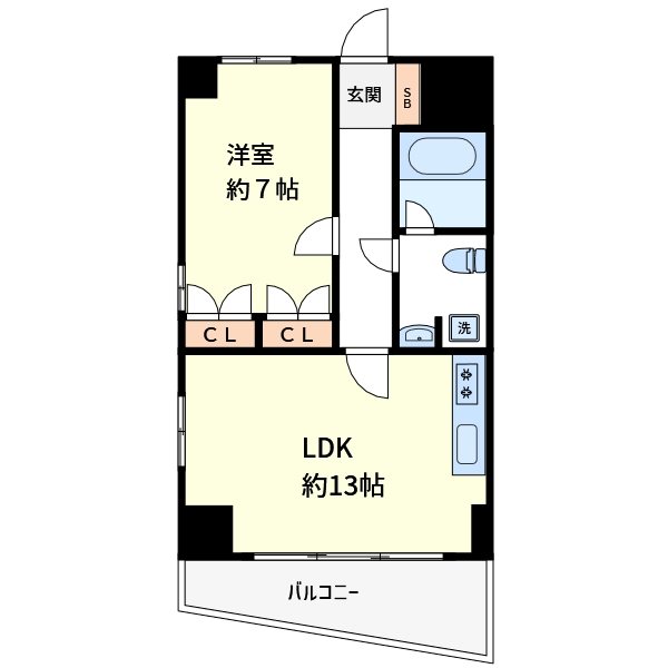 ベルザ桜木 間取り図