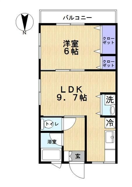 ハイツ石山 間取り