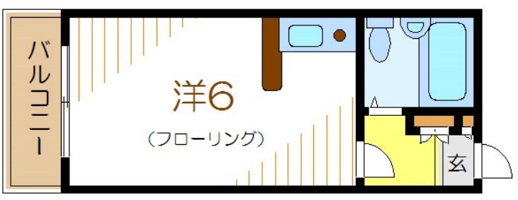 プランタン篠崎 間取り図