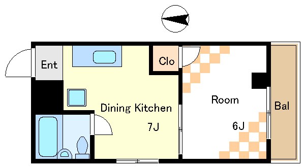 コーポ丸山 間取り図
