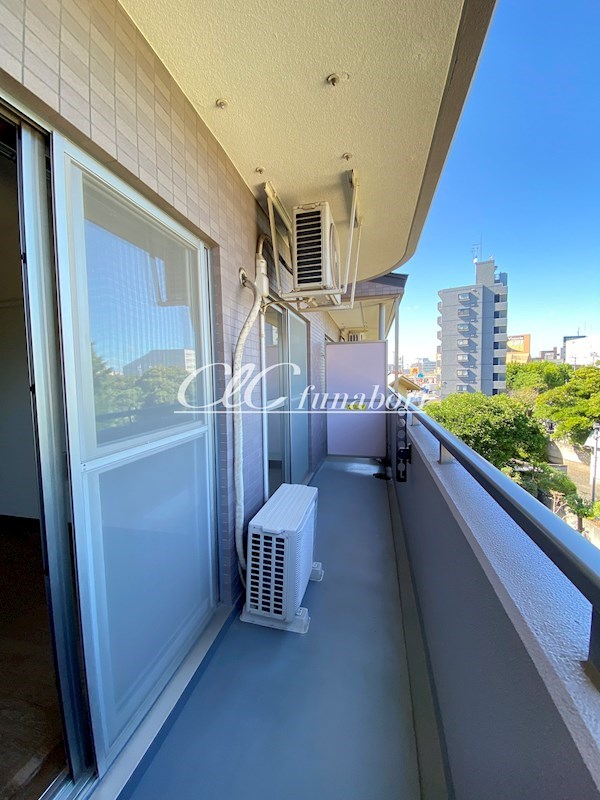 ドミールコンフォール親水公園 ベランダ