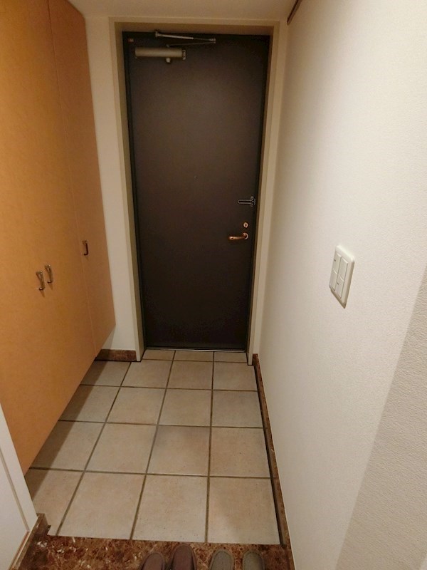 新小岩親水公園パークホームズ 玄関