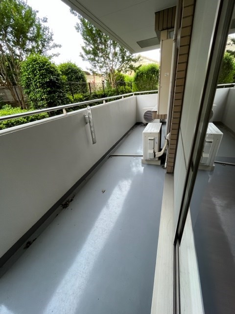 新小岩親水公園パークホームズ ベランダ