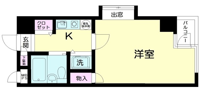 日神パレス東十条 間取り図