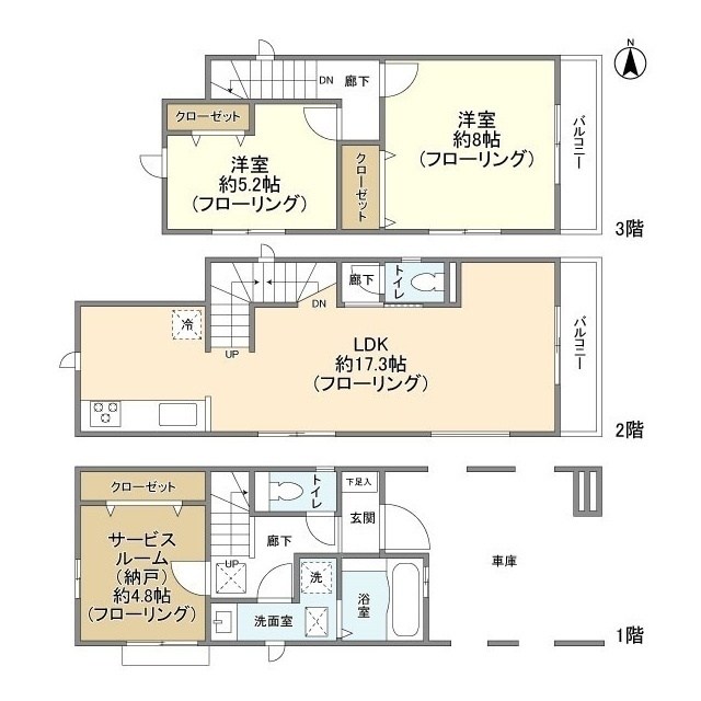 Kolet千住大橋#05 間取り