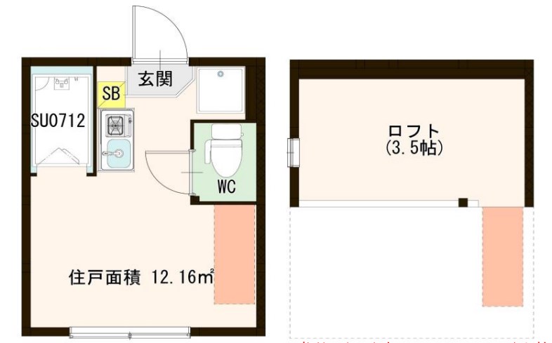 ハーモニーテラス平井Ⅲ 間取り図
