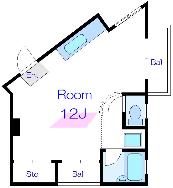 なり駒第3ビル  間取り図