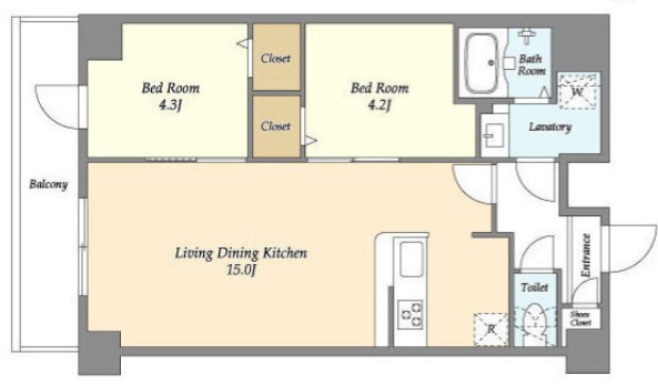 コンフォリア西尾久 間取り