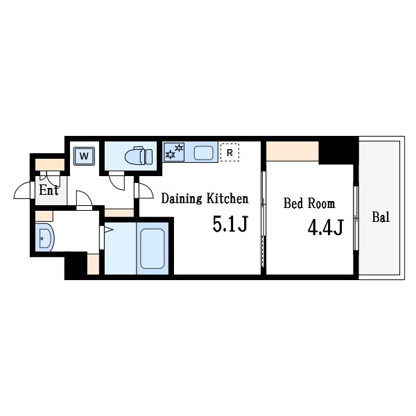 ファミルート船堀 間取り図