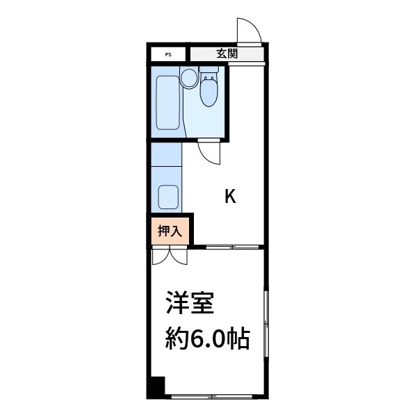 コーポ竹島 間取り