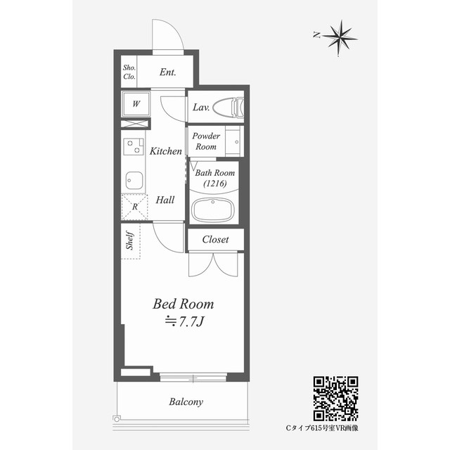 Alpha Prime東陽町 間取り図