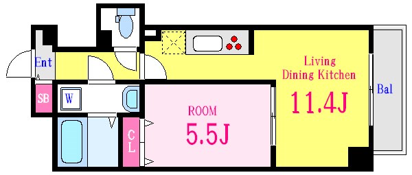 ウィステリアート 間取り