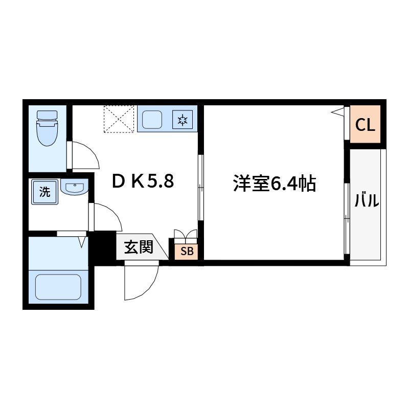 SFIDA東尾久 間取り図