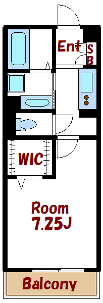 シェルハウス上中里　B 間取り図