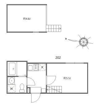 ハーモニーテラス青井XIII 間取り