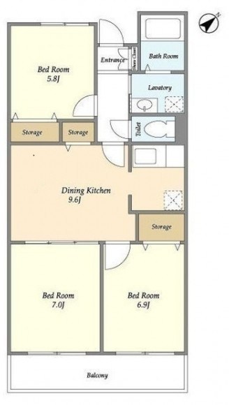 ネオ・プロミネンス 間取り図