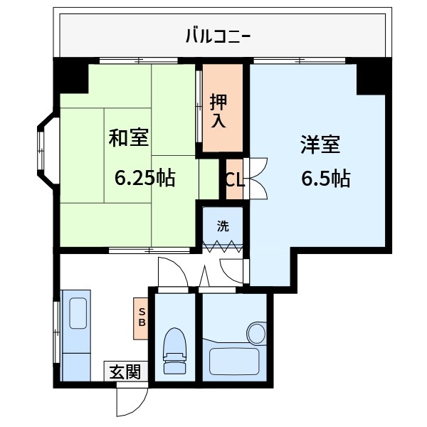 ヴィスタハウス  間取り図