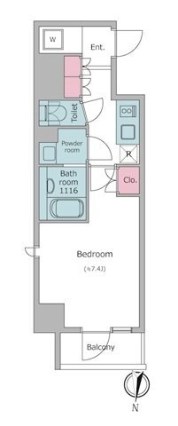ドゥーエ日暮里 間取り