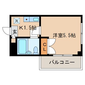 ルミエール東十条  間取り図