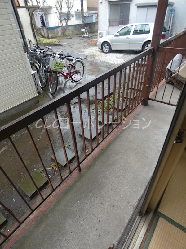 第二保富荘 ベランダ