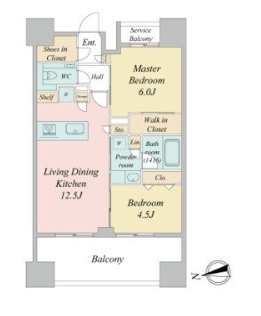 プライマル町屋 間取り