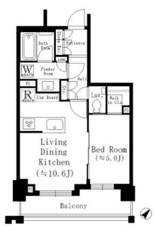オープンレジデンシア西日暮里道灌山ヒルズ   間取り