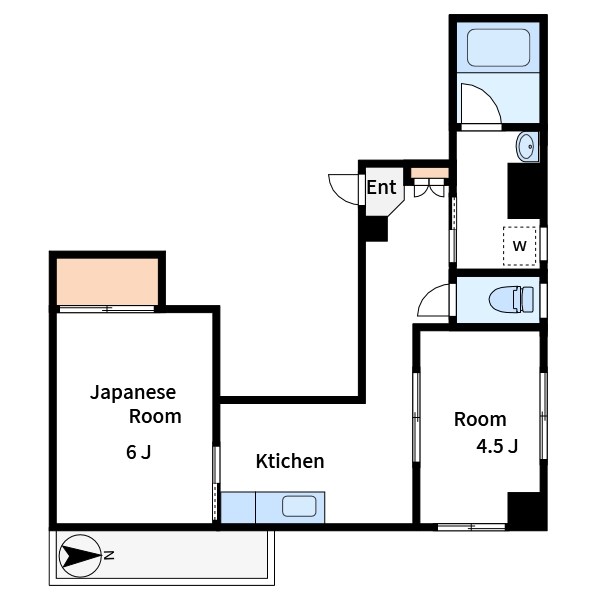 スリーリバーハイツ 間取り図