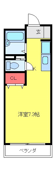 ハイネス14 間取り図