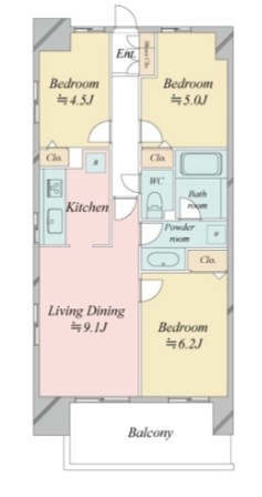 レジディア南千住 間取り