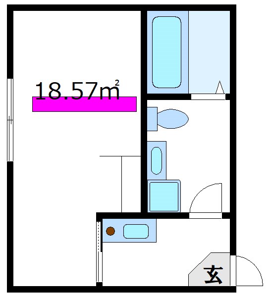 Cotton Well・M 間取り図