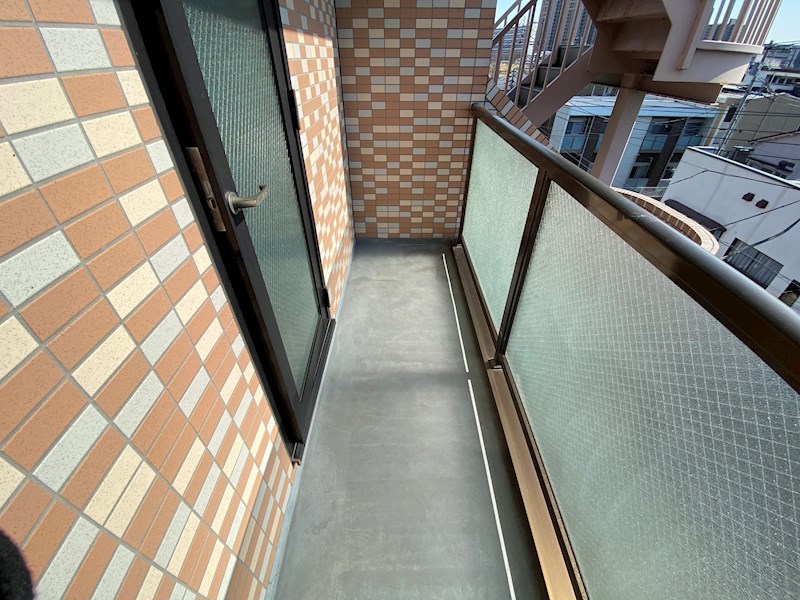 王子西ウイング ベランダ