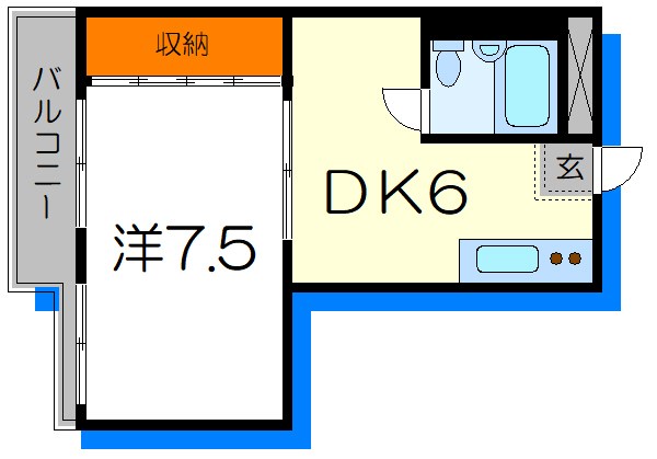 ニューパレス中葛西 間取り図