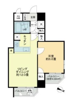 グローリア初穂千駄木・ヴェルデ千駄木 間取り