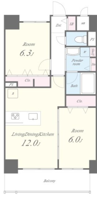 グラン クレイエル 両国 間取り図