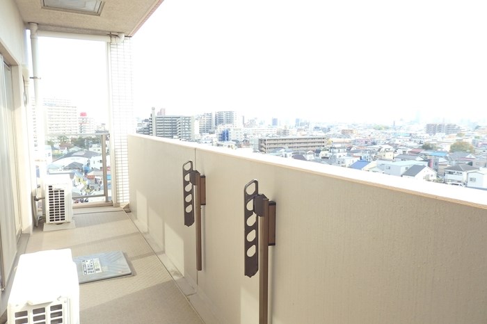 ロイヤルパークスシーサー ベランダ