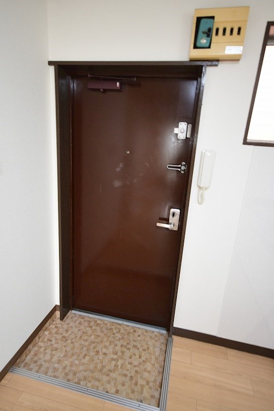 上原コーポ  玄関